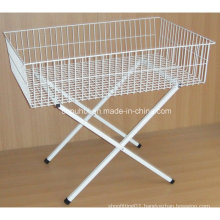 X Foot Metal Wire Dump Basket (PHY533)